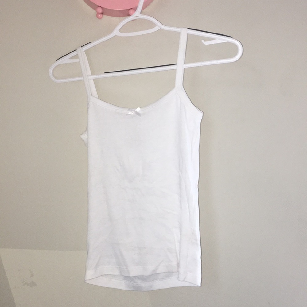 White tank top